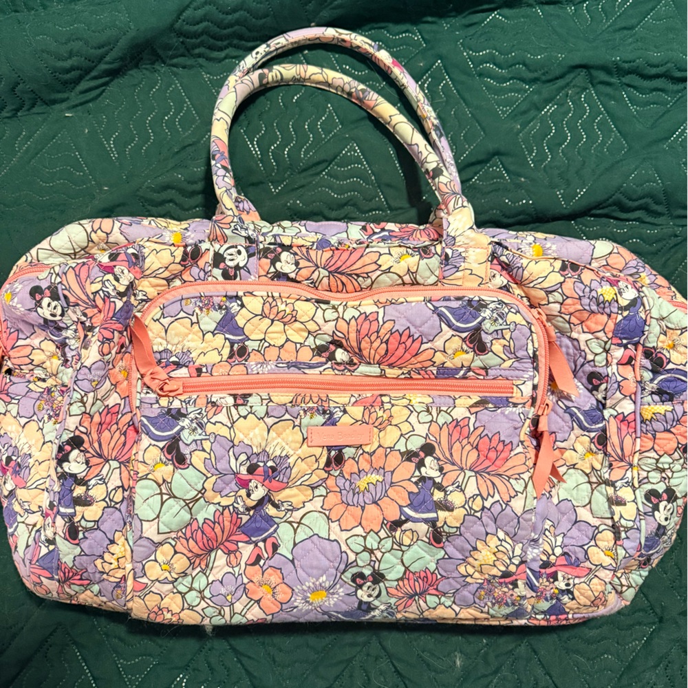 Vera Bradly x Disney Minnie Mouse Mother’s Day Collection Duffle Bag